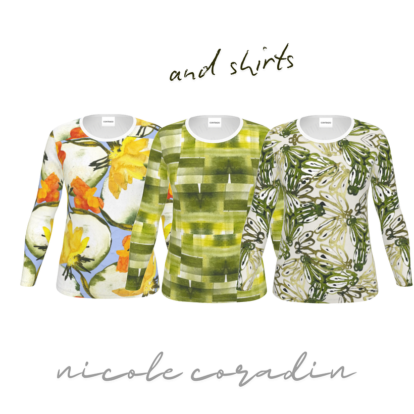 Surface Pattern Design Beginner Cucumber Print 2