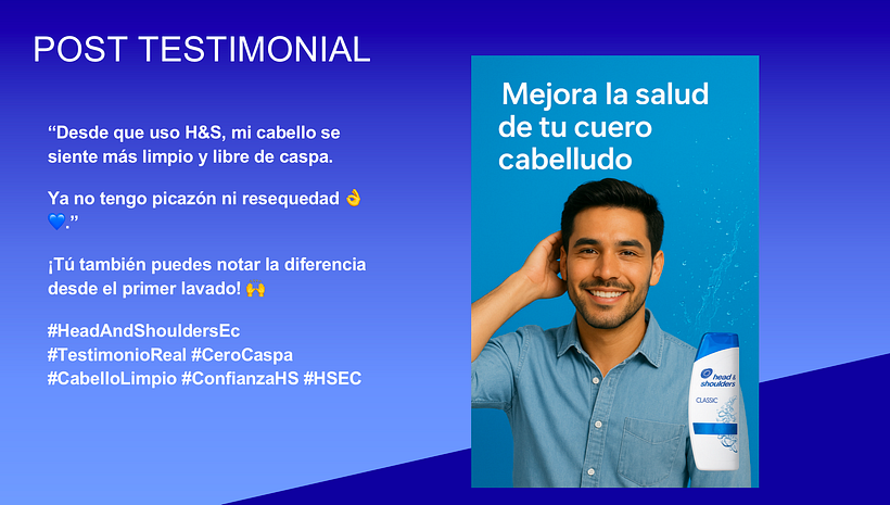 Comparativo de Marca y Estrategia Digital: Head & Shoulders en Ecuador 1