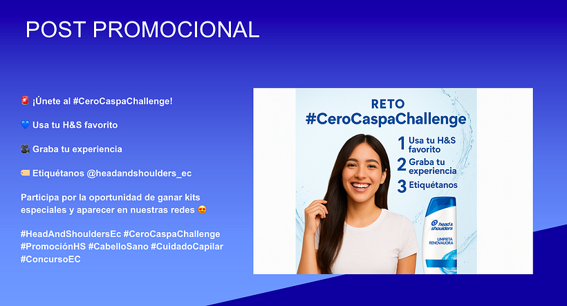 Comparativo de Marca y Estrategia Digital: Head & Shoulders en Ecuador 1