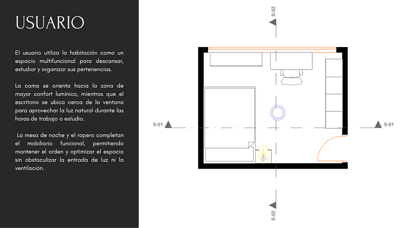 Diseño interior e Iluminación para un Dormitorio 1