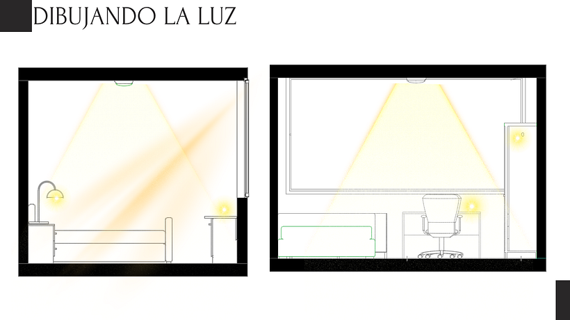 Diseño interior e Iluminación para un Dormitorio 3