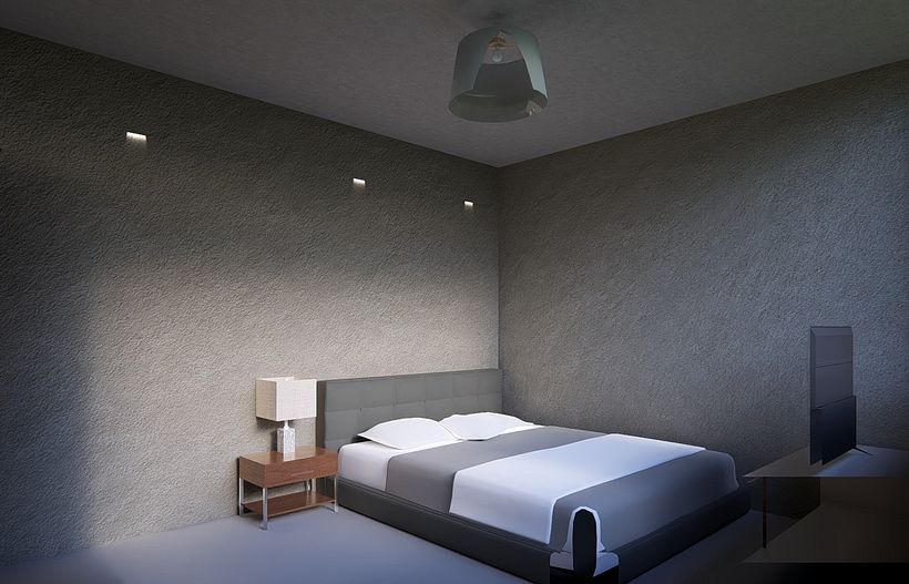 Diseño interior e Iluminación para un Dormitorio 1