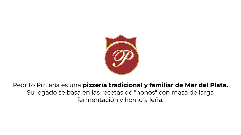 Rediseño de Logotipo - Pedrito Pizzeria 1