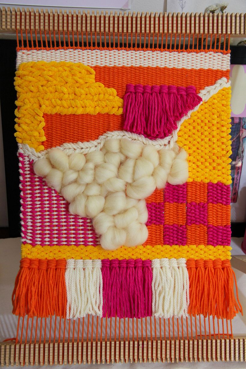 Introduzione all'arazzo con telaio 1