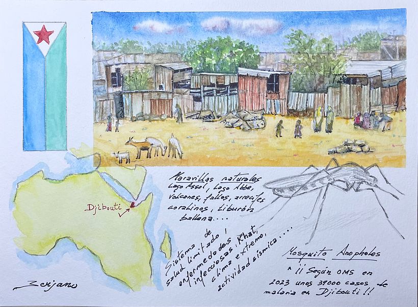Cuaderno de viaje - Djibouti 1