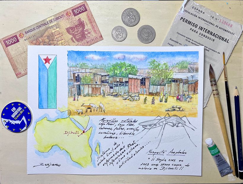 Cuaderno de viaje - Djibouti 1