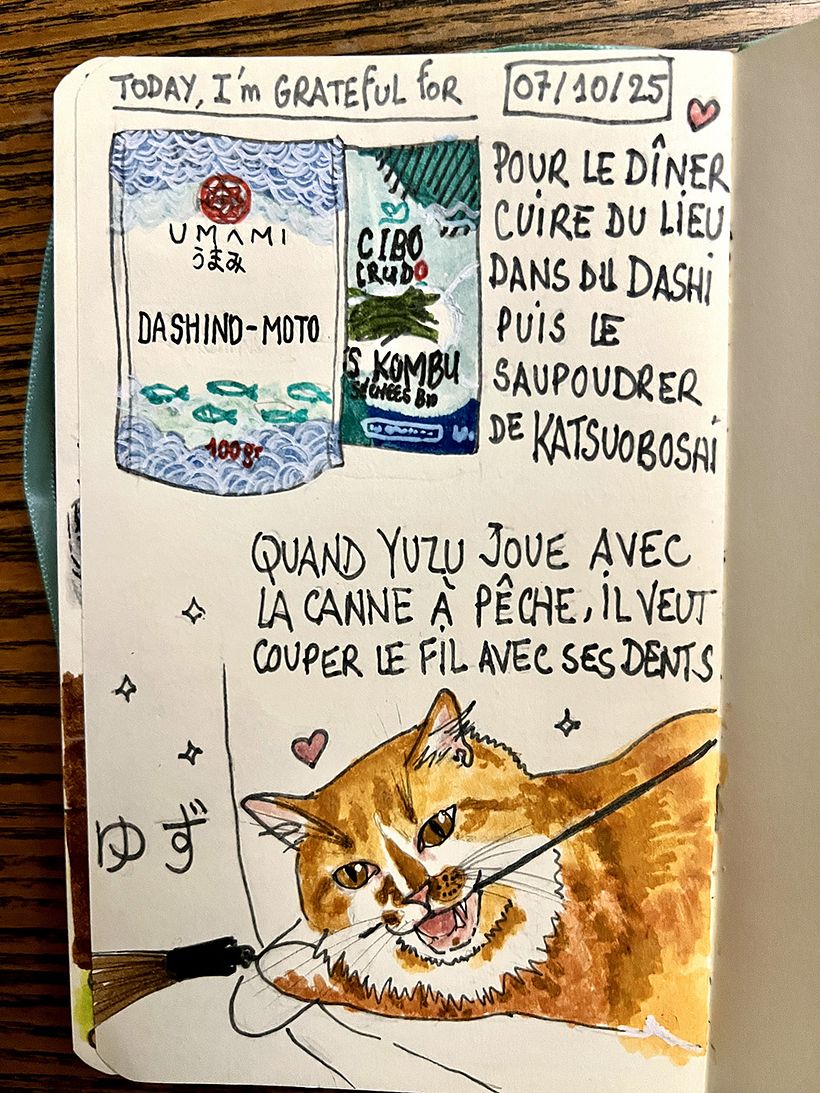 Diario de gratitud: octubre de 2025 1