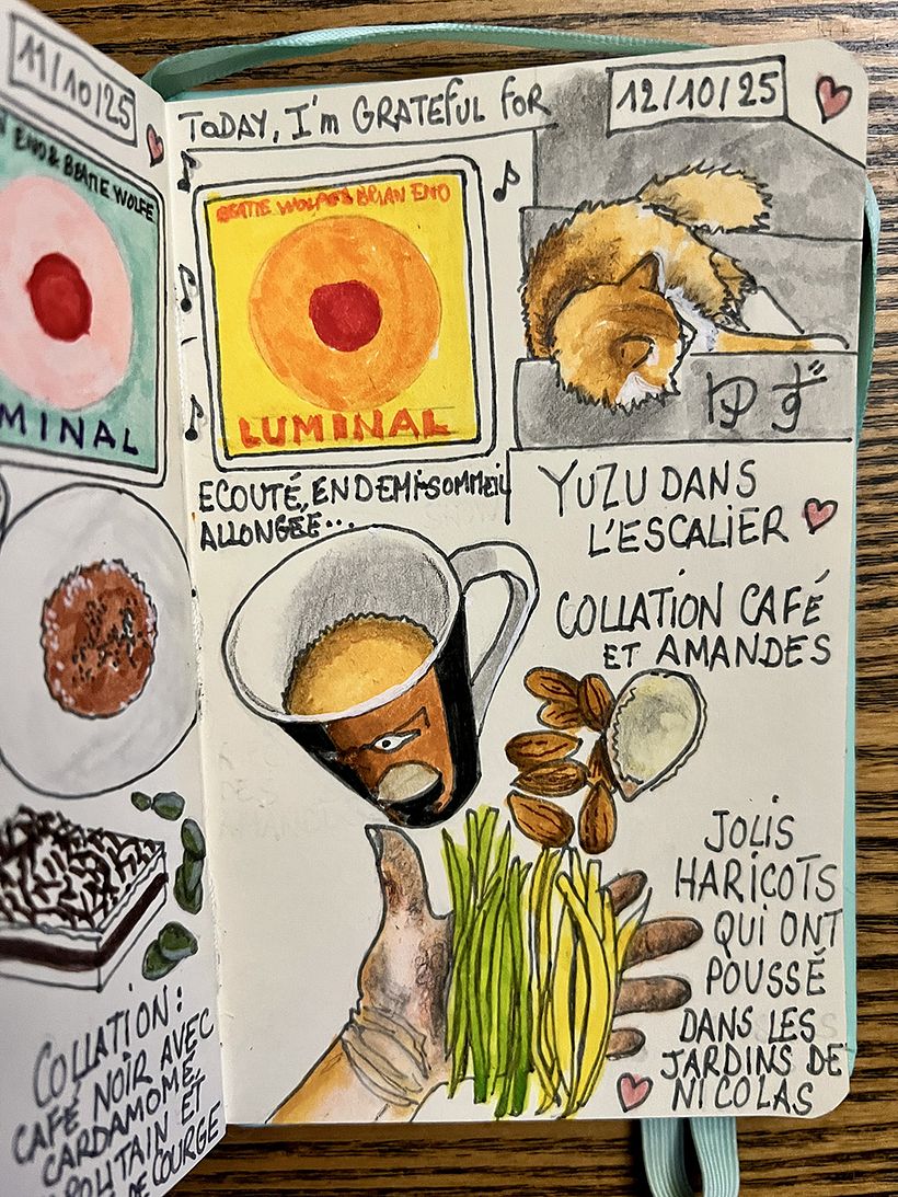 Diario de gratitud: octubre de 2025 1