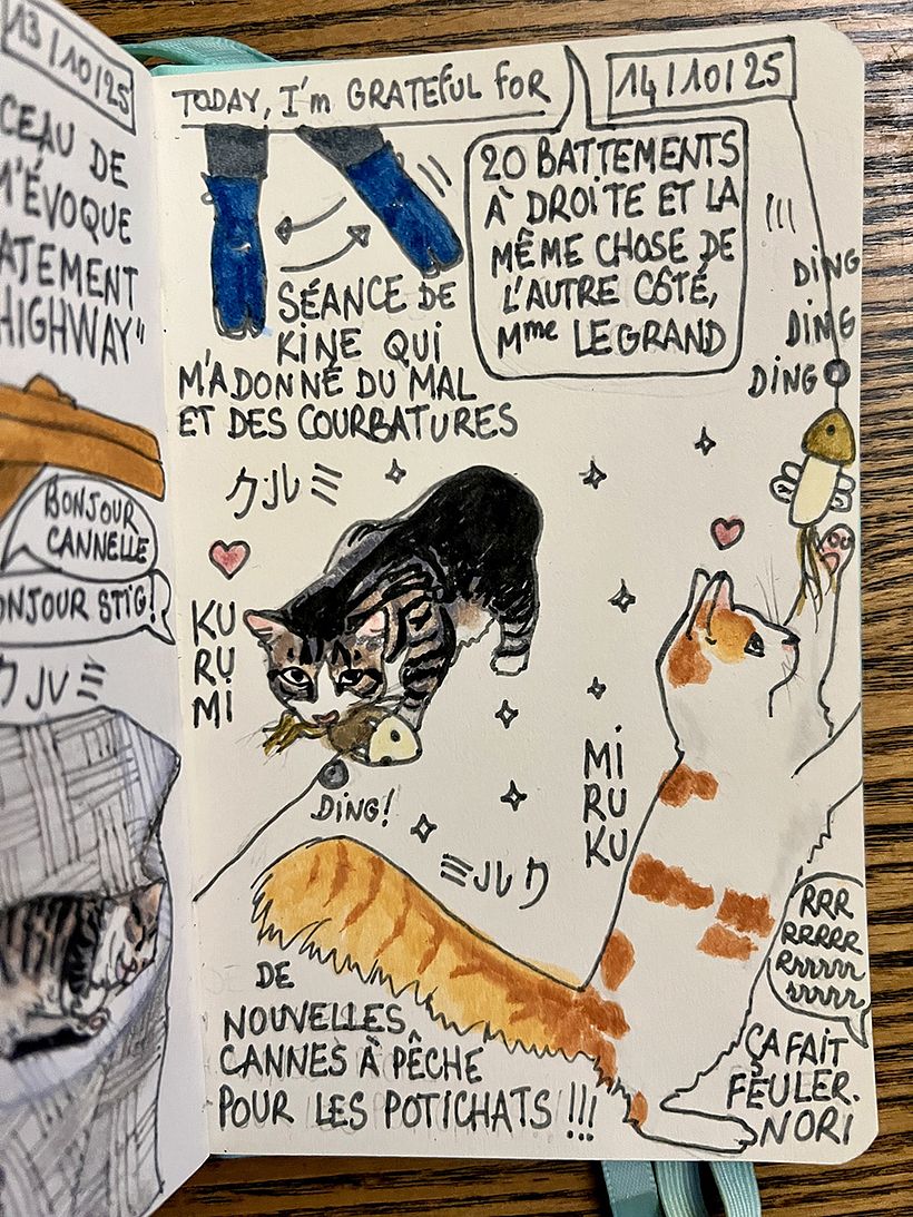 Diario de gratitud: octubre de 2025 1