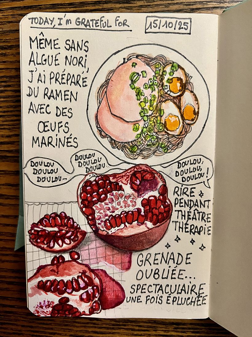 Diario de gratitud: octubre de 2025 1