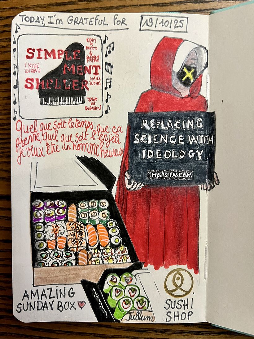 Diario de gratitud: octubre de 2025 1