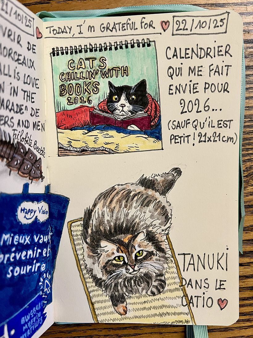 Diario de gratitud: octubre de 2025 1