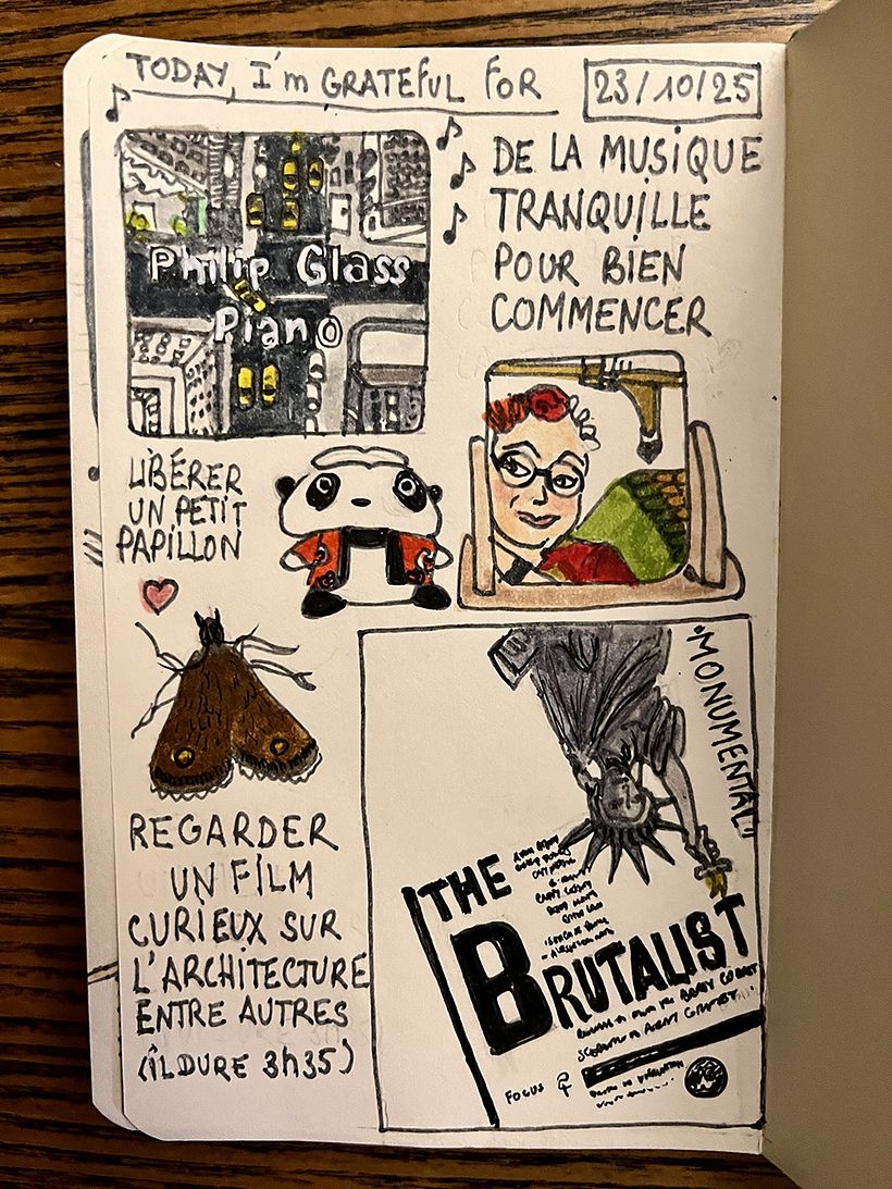 Diario de gratitud: octubre de 2025 1