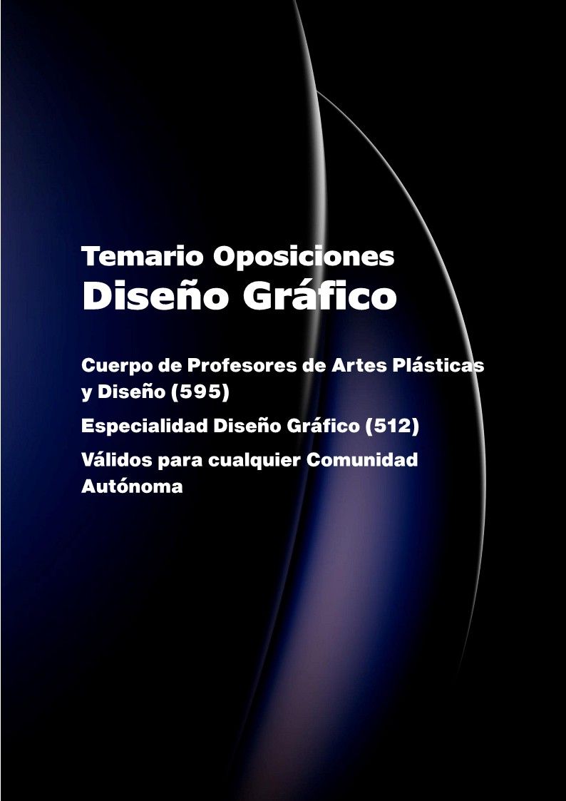 Vendo Temario Oposiciones Diseño Gráfico + Extras 1