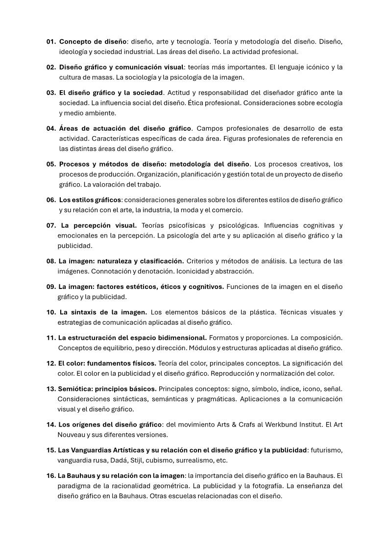 Vendo Temario Oposiciones Diseño Gráfico + Extras 2