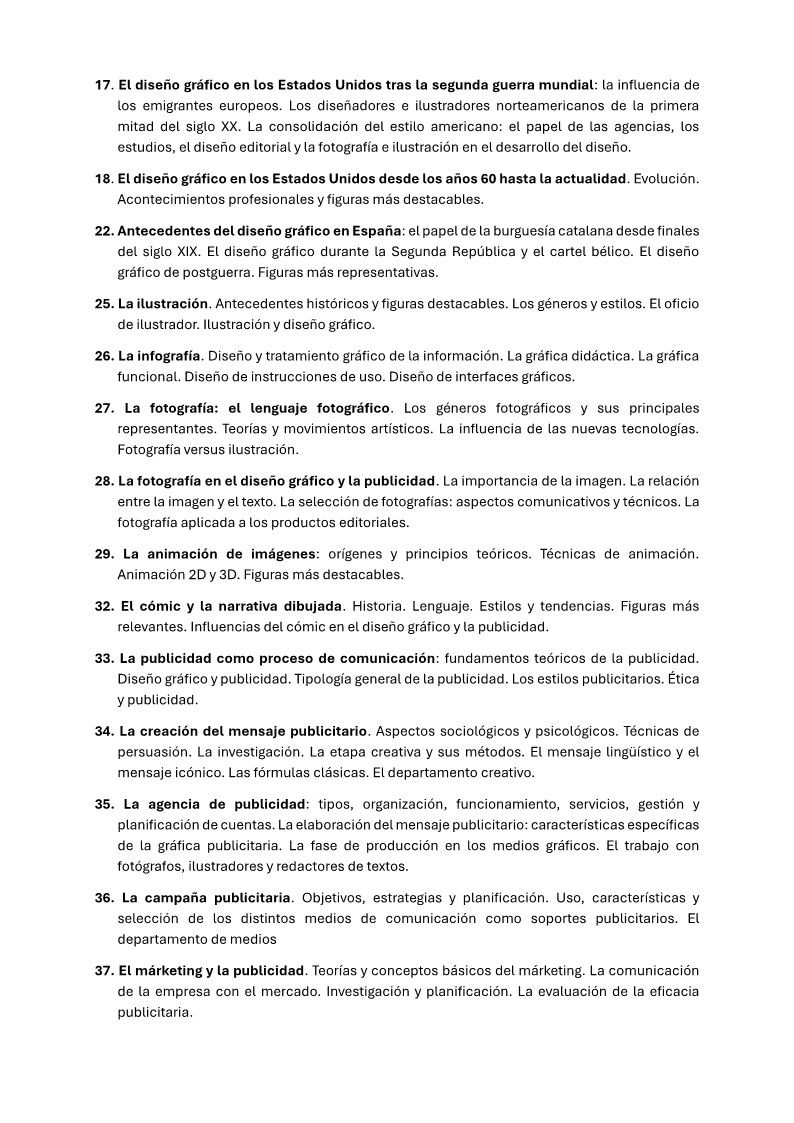 Vendo Temario Oposiciones Diseño Gráfico + Extras 3