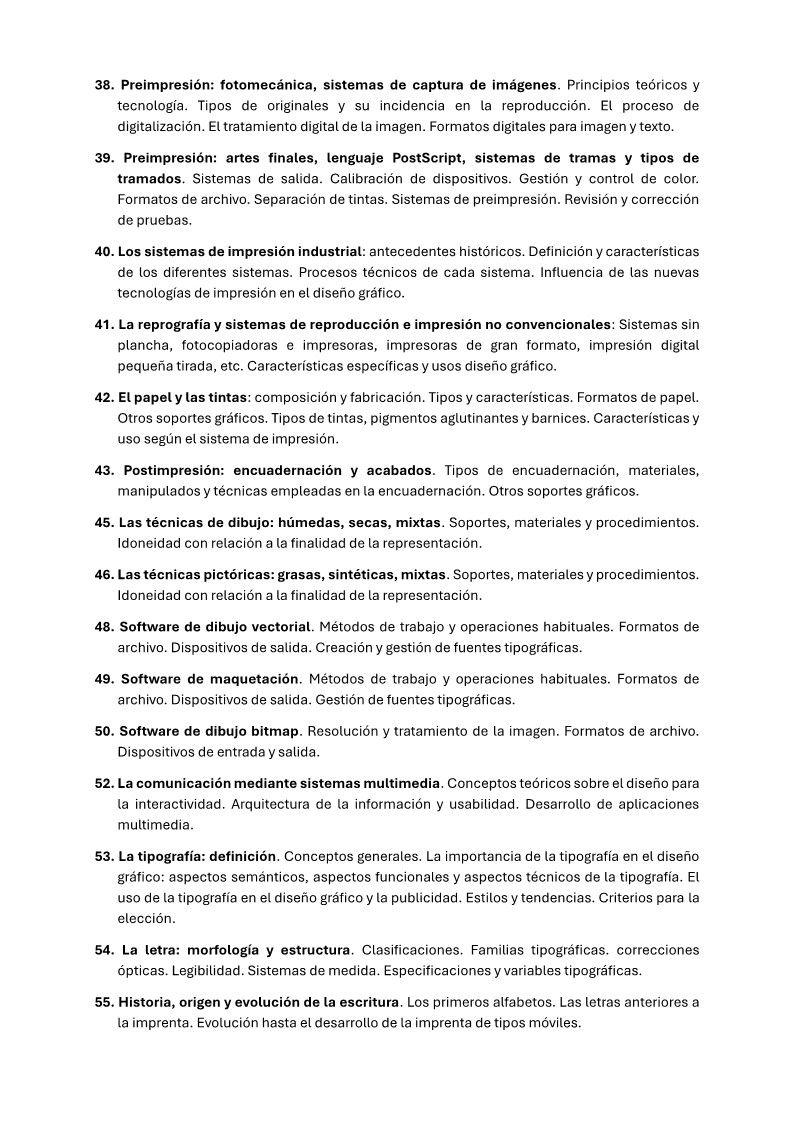 Vendo Temario Oposiciones Diseño Gráfico + Extras 4