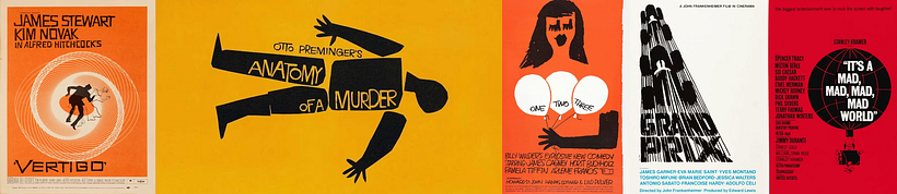 Carteles de Saul Bass – © Saul Bass