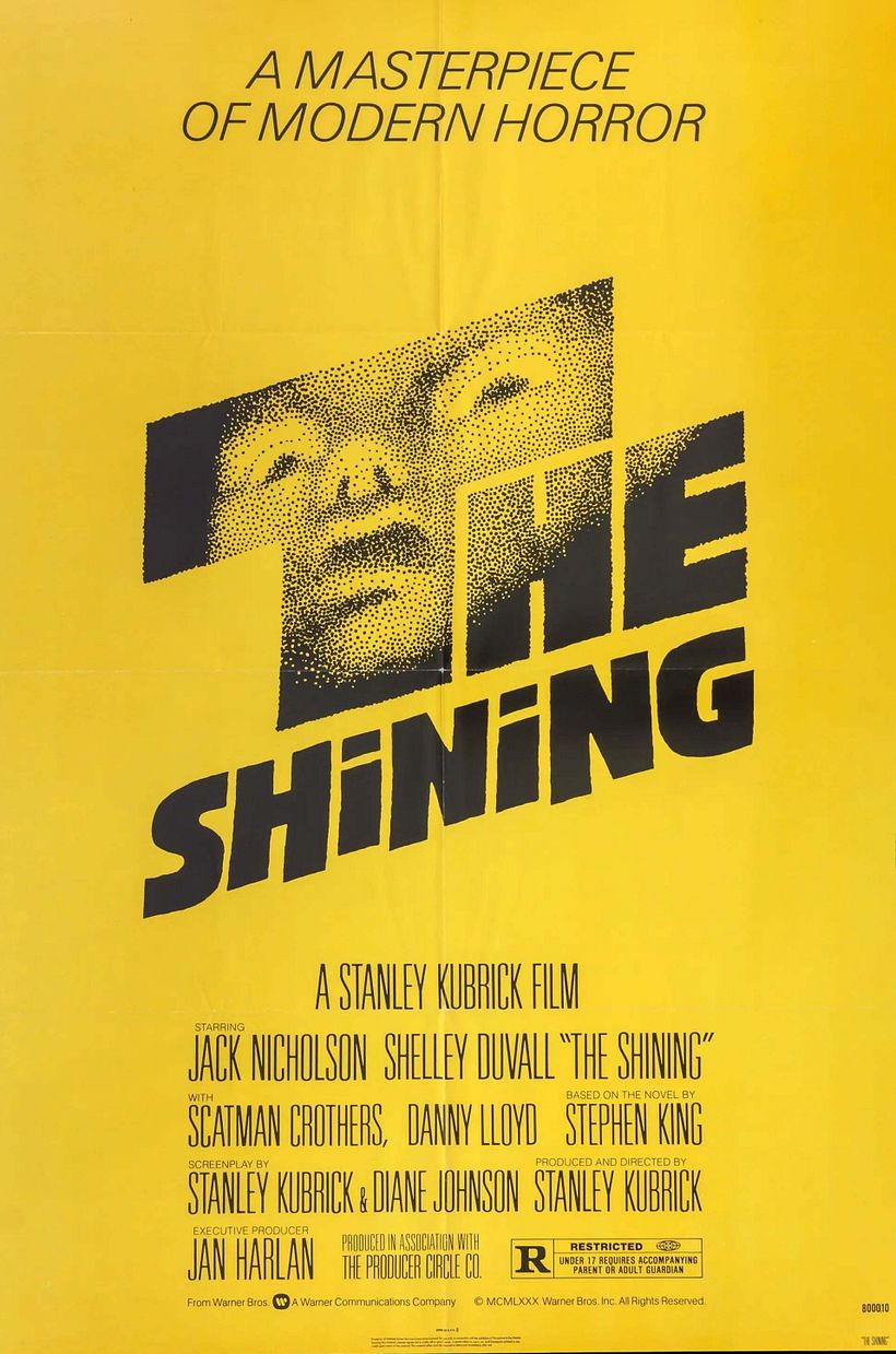 Cartel de Saul Bass para la película The Shining – © Saul Bass & Warner Bros.