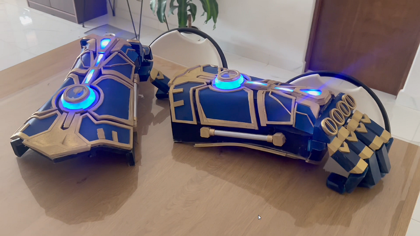 League of Legends Vi Arcane Gauntlets  1
