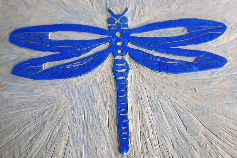 Printmaking : dragonfly 5
