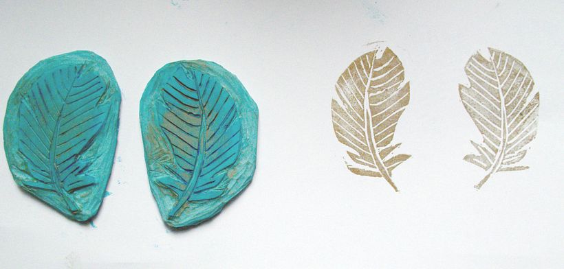 Printmaking : dragonfly 7