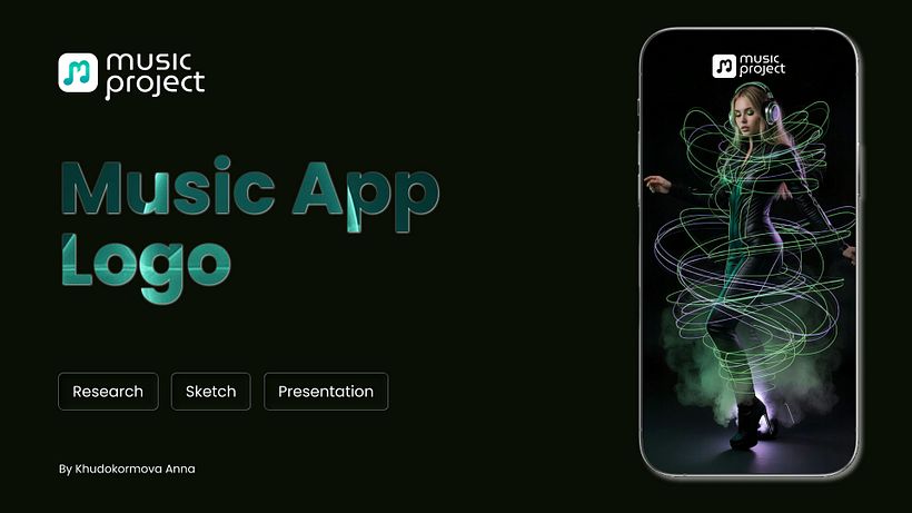 Logo for Music Project App 3