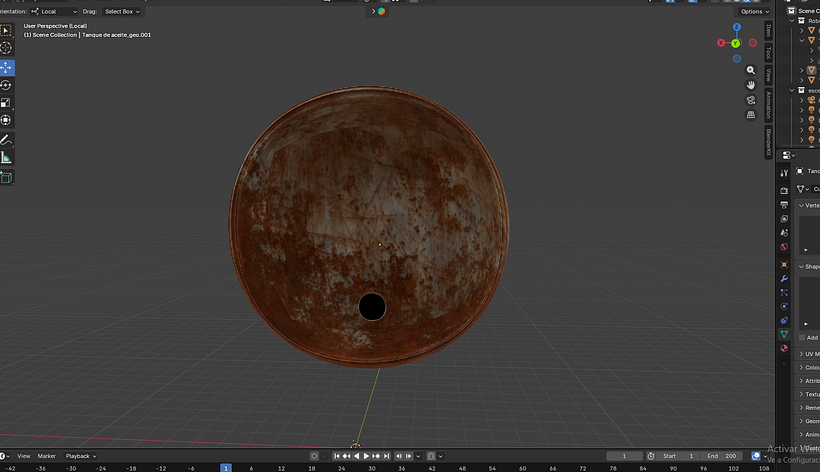 Finalizando el curos basico de Blender 1