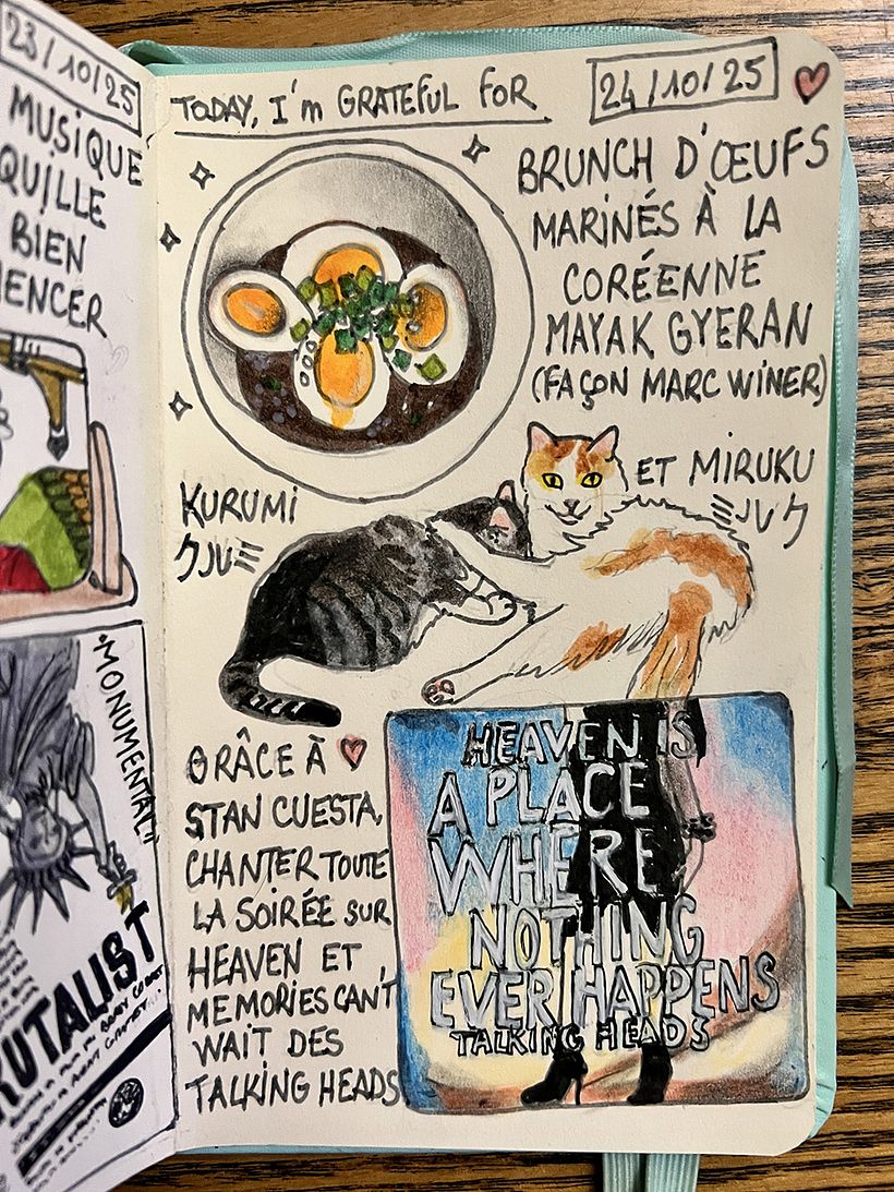 Diario de gratitud: octubre de 2025 1