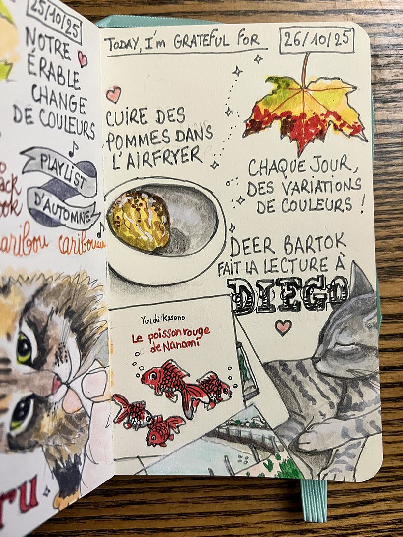 Diario de gratitud: octubre de 2025 1