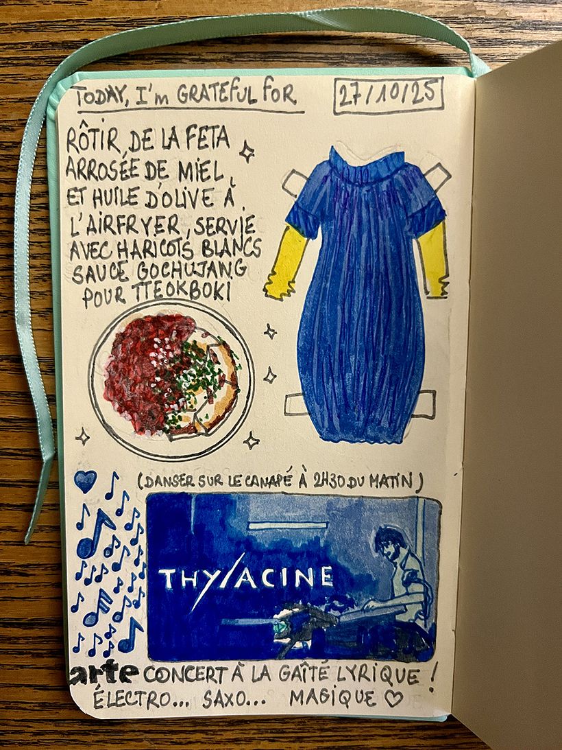 Diario de gratitud: octubre de 2025 1