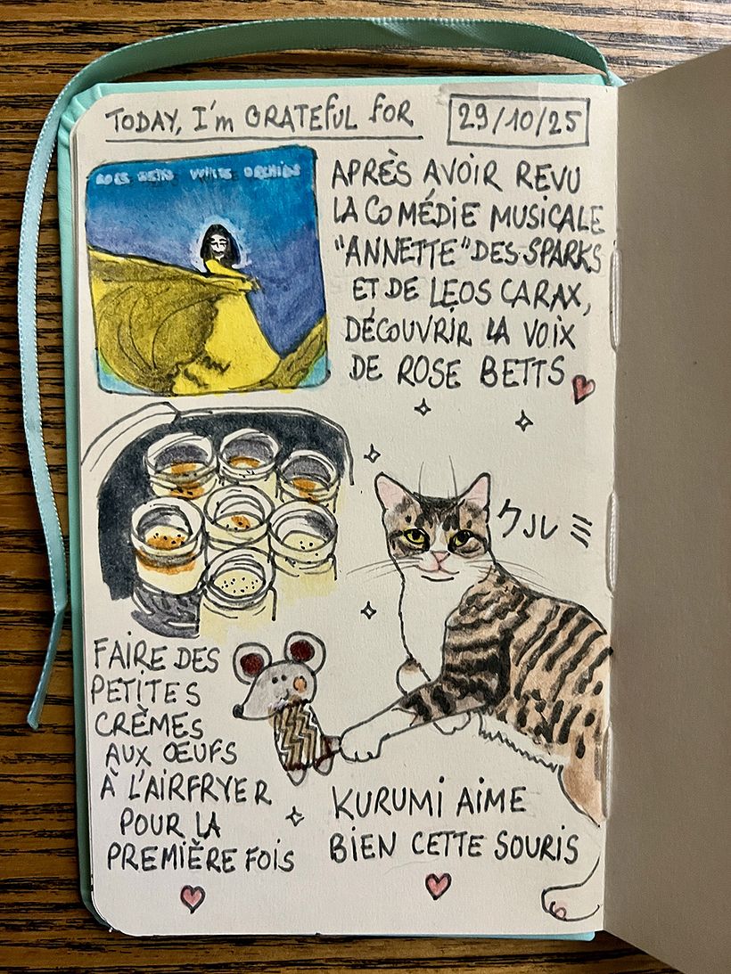 Diario de gratitud: octubre de 2025 1