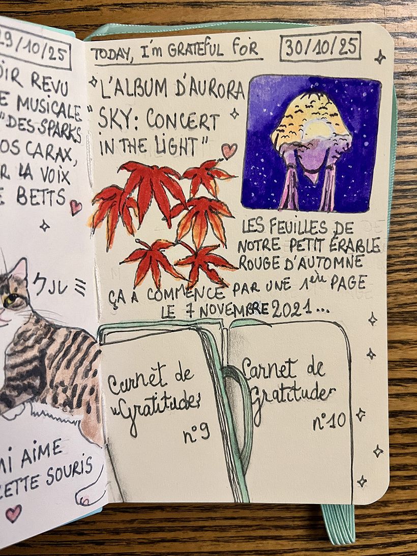 Diario de gratitud: octubre de 2025 1