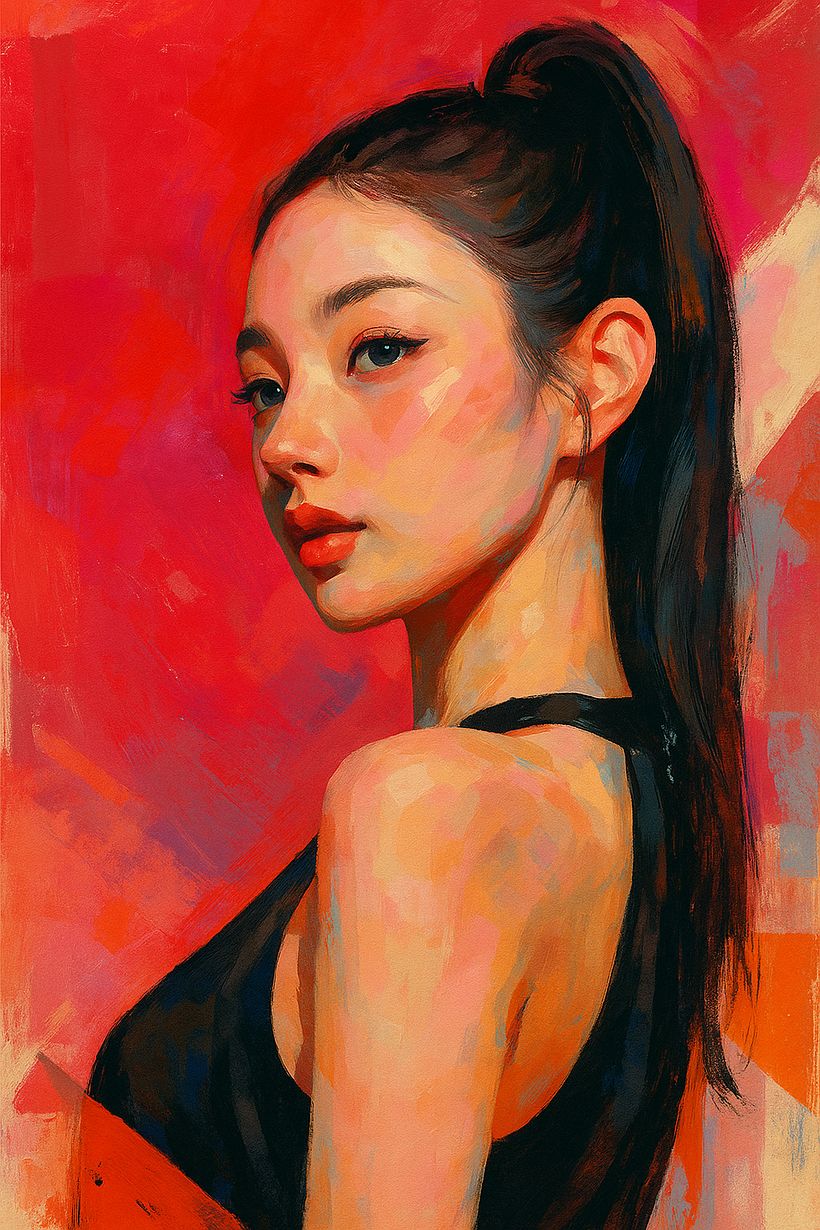 [SORA Post #61] Free Procreate Brushes - Portrait Drawing With AI • Portrait Illustrations + FREE! 200+ Procreate Brushes • #portraits #brushset #domestika #brushesforipad #procreatebrushes #freebrushes • by Rod Lovell (2025) 8