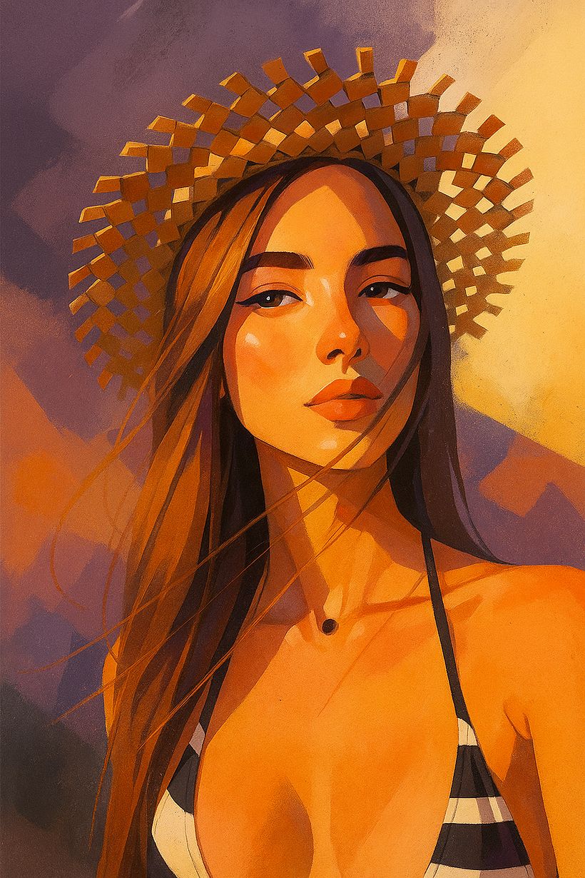 [SORA Post #61] Free Procreate Brushes - Portrait Drawing With AI • Portrait Illustrations + FREE! 200+ Procreate Brushes • #portraits #brushset #domestika #brushesforipad #procreatebrushes #freebrushes • by Rod Lovell (2025) 12
