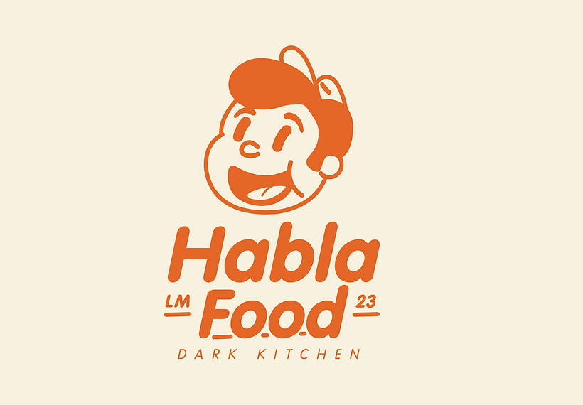 Habla Food Logo Brand 1