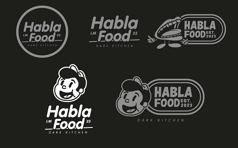 Habla Food Logo Brand 1