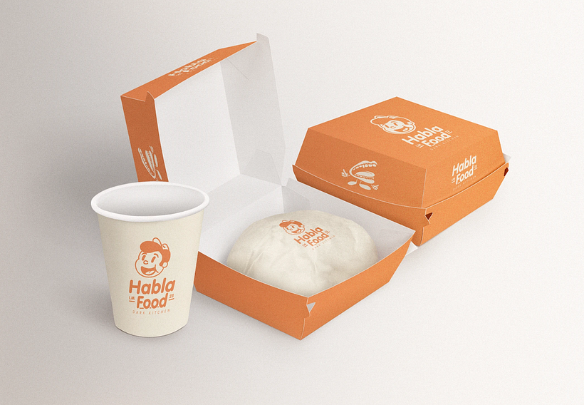 Habla Food Logo Brand 2