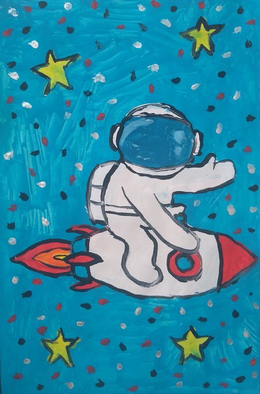 Os meus desenhos 2020-2021, tinta guache, diversos temas. 1