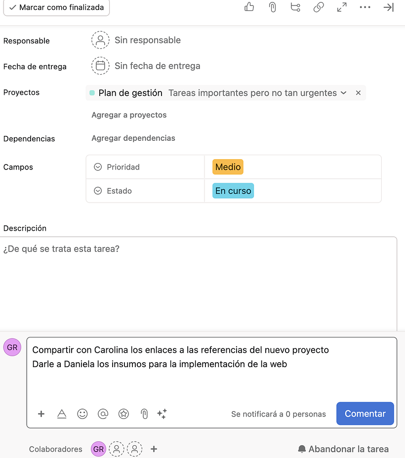 Gestión de proyectos 1
