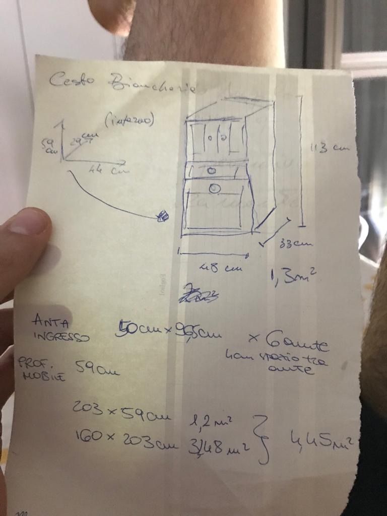 Restauro mobiletto vintage 1