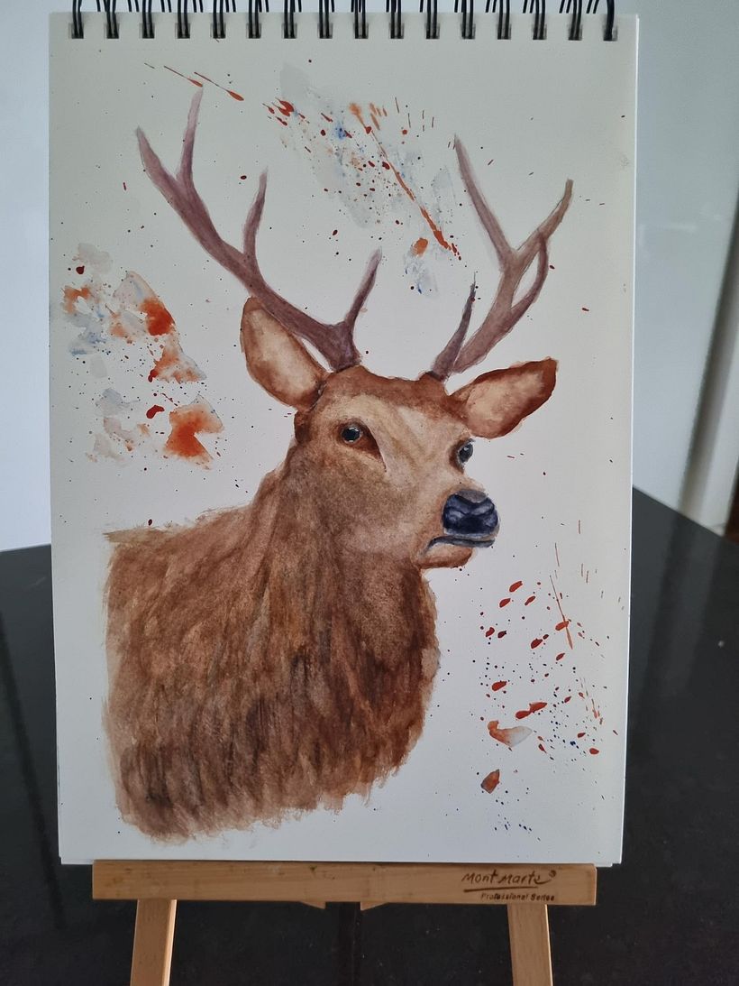 Watercolour Animals 1