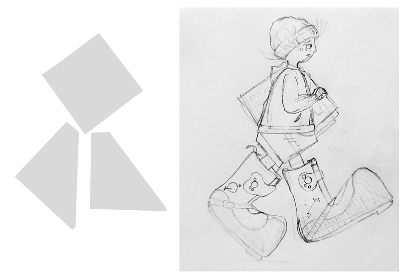 Space boy delivers newspapper 2