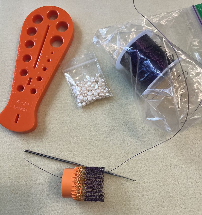 Purple ISK necklace 1