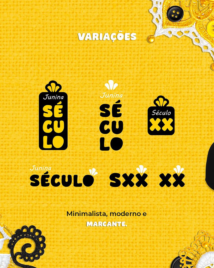 Identidade visual para Quadrilha Junina Século XX 5