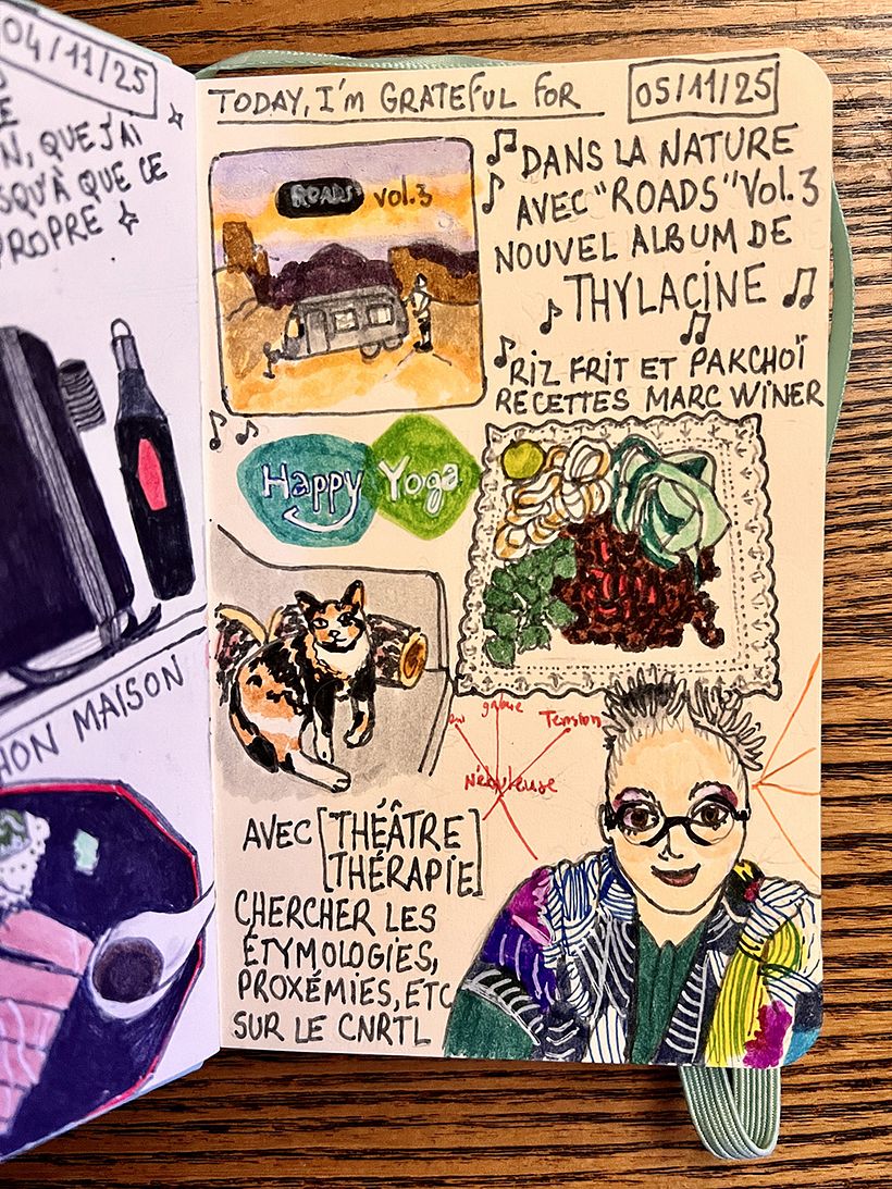 Carnet de gratitude : November 2025 1