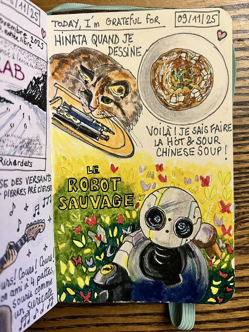 Carnet de gratitude : November 2025 1