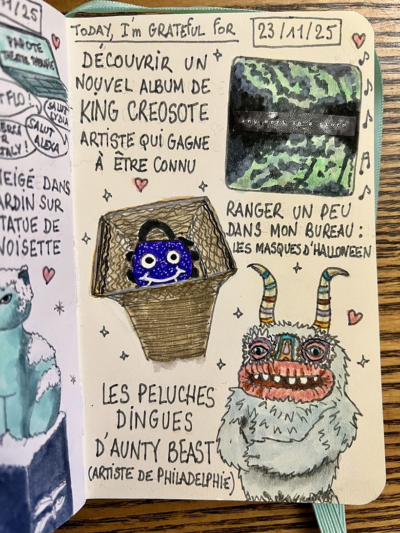 Carnet de gratitude : November 2025 1