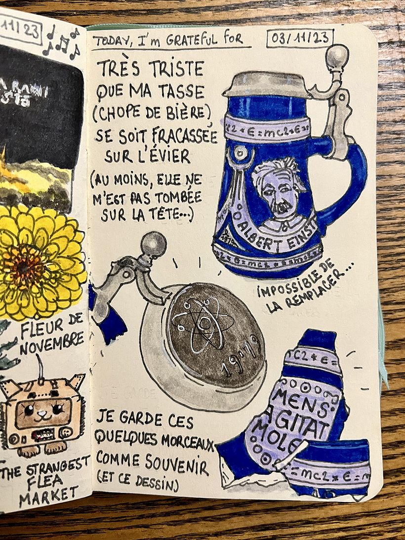 Carnet de gratitude : November 2025 1