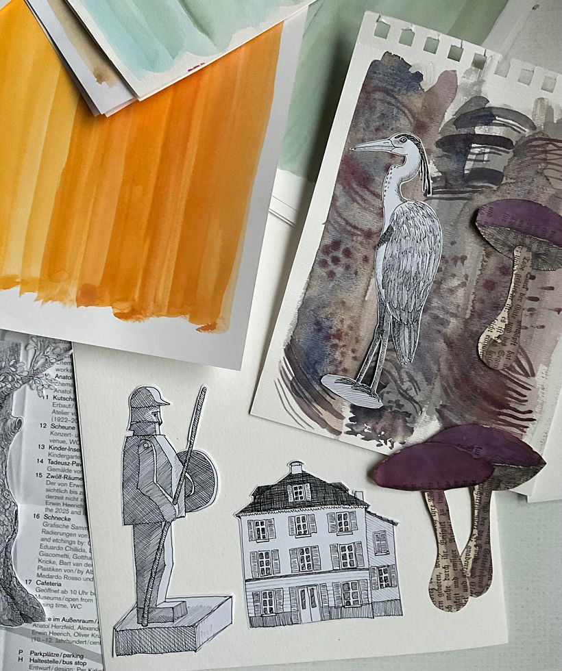 Zeichenheft zur Sammlung illustrierter Ideen 2